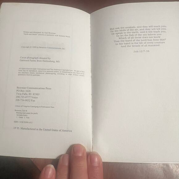 Raising Meat Goats For Profit Gail Bowman Paperback Farming Livestock Management - Picture 6 of 6